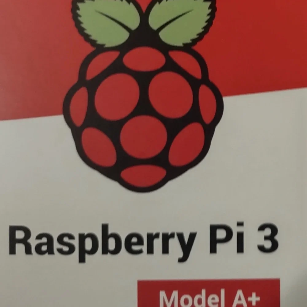 Raspberry Pi 3B+ Motherboard, with monitor, preloaded OS micro SD. power cable